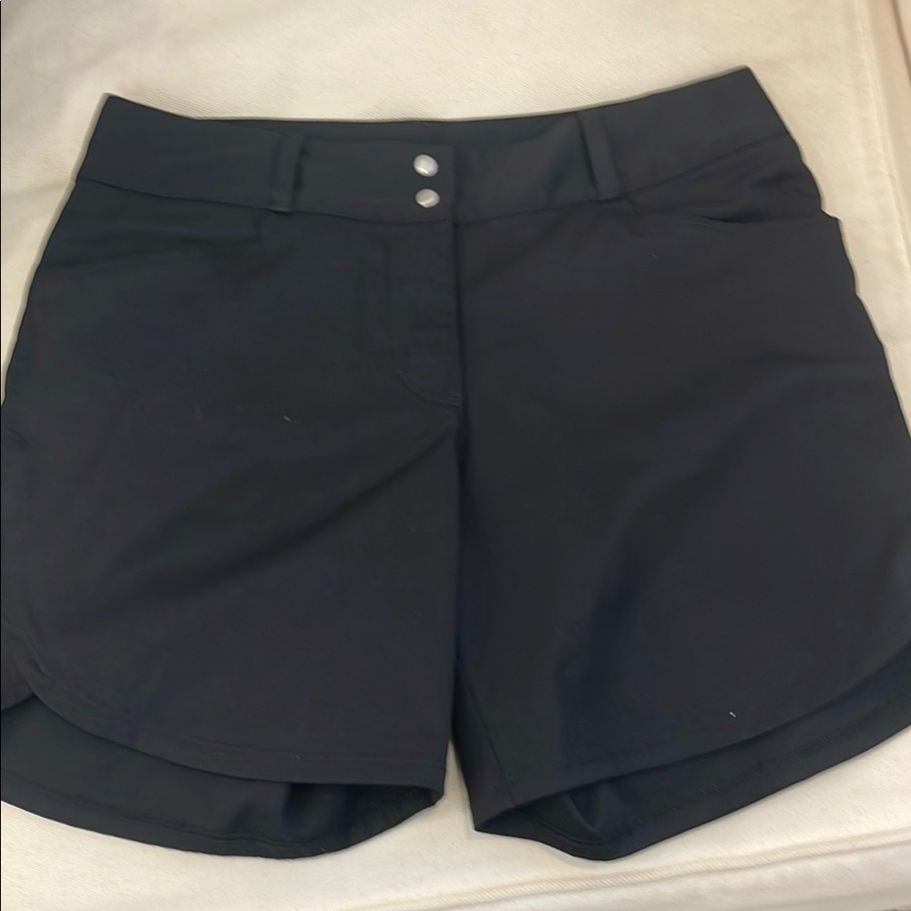 Women's Black Adidas Golf Shorts size 4
